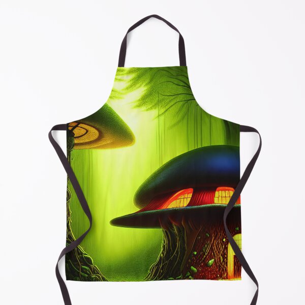 Item preview, Magical Big Cottage Mushroom House with Lights in Forest with High Trees, Mushroom Aesthetic  designed and sold by NatureFood.