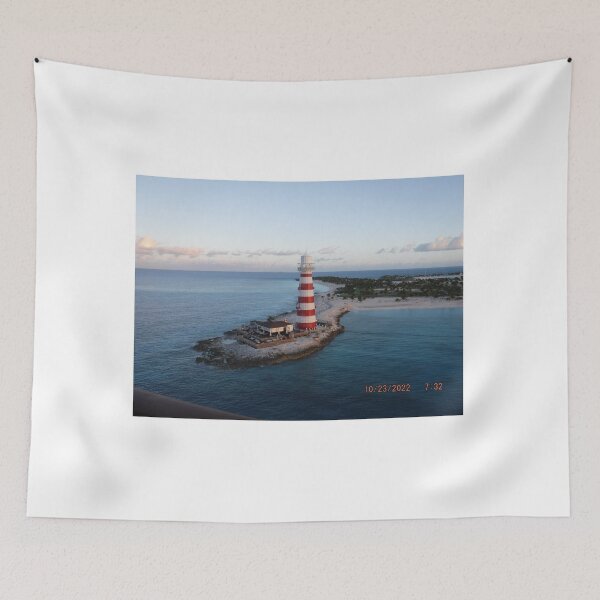 Item preview, Lighthouse On A Island designed and sold by GloriaGranat.