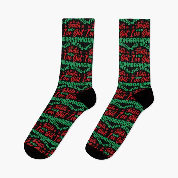 Item preview, Who Needs Santa When I've Got Grandma designed and sold by Lonesome-Fox.