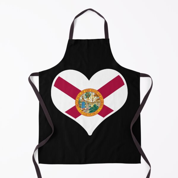 Item preview, Florida US State Flag Heart designed and sold by PKHalford.