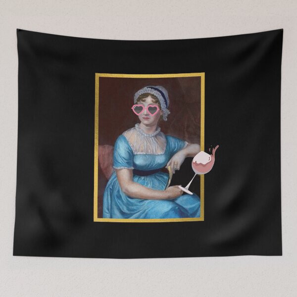 Item preview, Fun Jane Austen Portrait designed and sold by CastlesClassics.