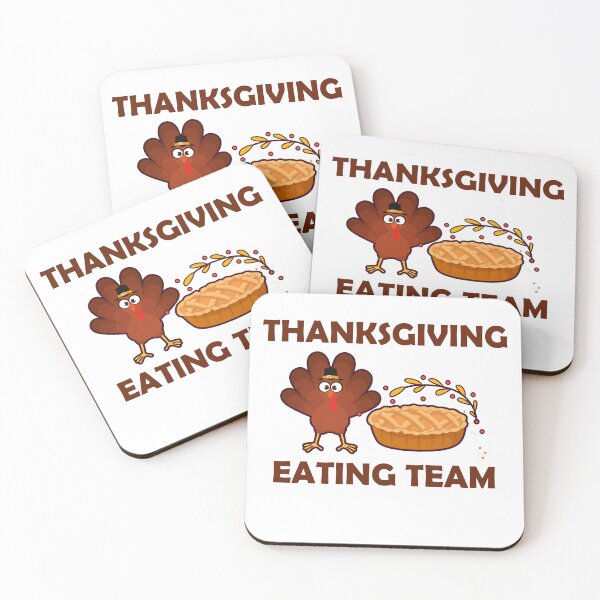 Item preview, happy thanksgiving eating team  designed and sold by yssnyd.