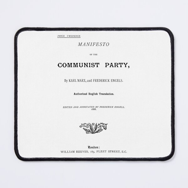 Item preview, Communist Manifesto (1848) by Karl Marx & Friedrich Engels designed and sold by NEVERBOW.
