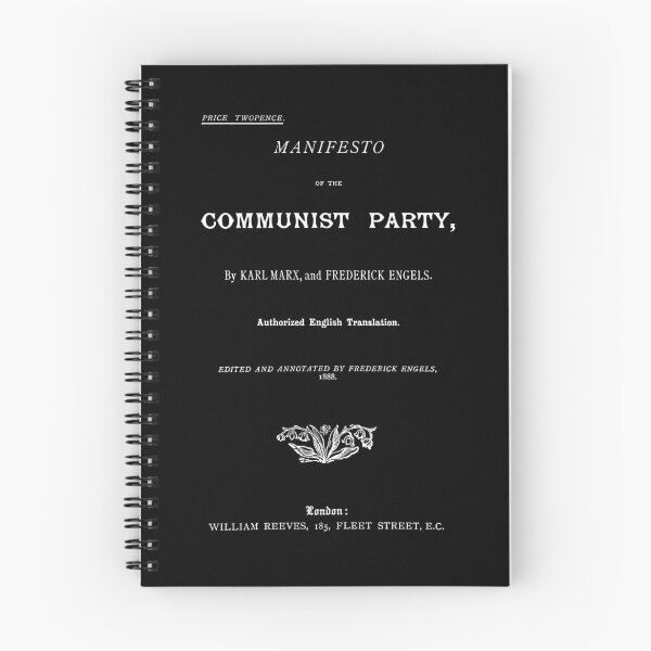 Item preview, Communist Manifesto (1848) by Karl Marx & Friedrich Engels designed and sold by NEVERBOW.