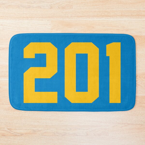 Item preview, 201 Area Code Design 2022 in Yellow and Light Blue designed and sold by RedPremium.