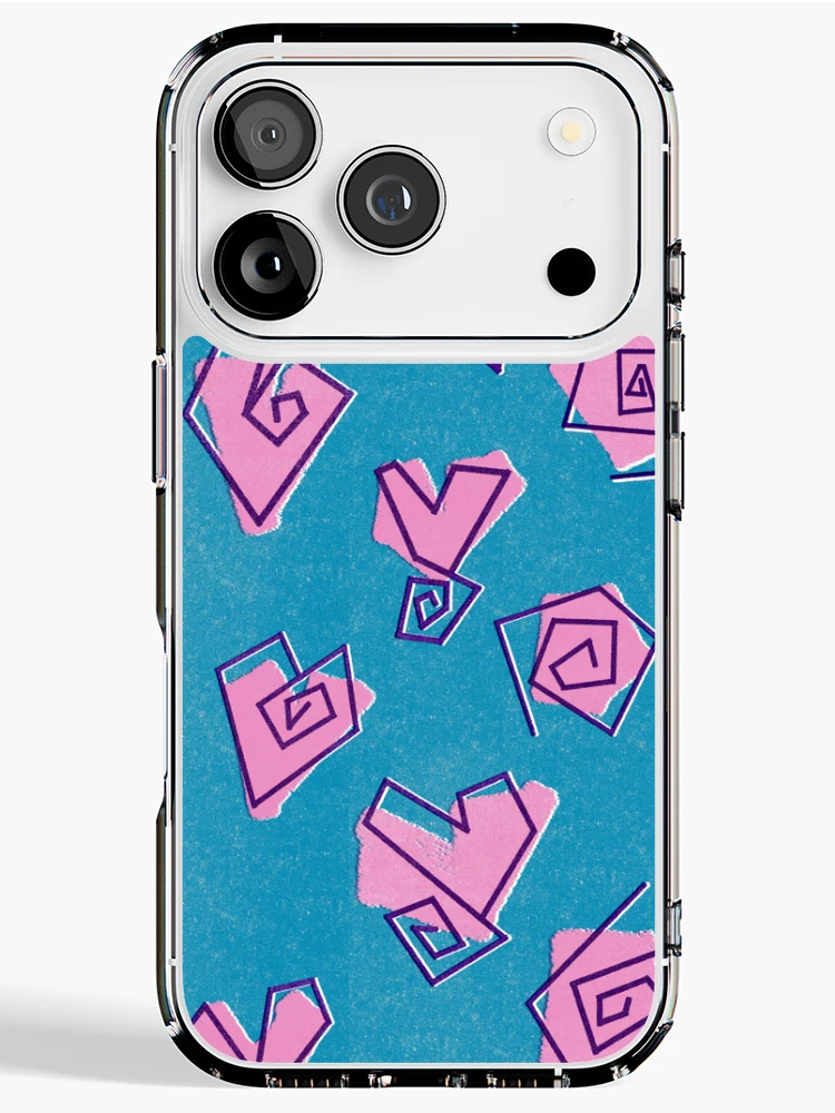 Thumbnail 1 of 5, iPhone Case, Hearts designed and sold by RathiDesigns.