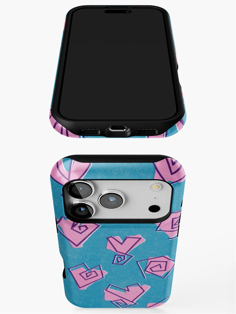 Thumbnail 3 of 4, iPhone Case, Hearts designed and sold by RathiDesigns.