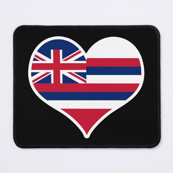 Item preview, Hawaii US State Flag Heart designed and sold by PKHalford.