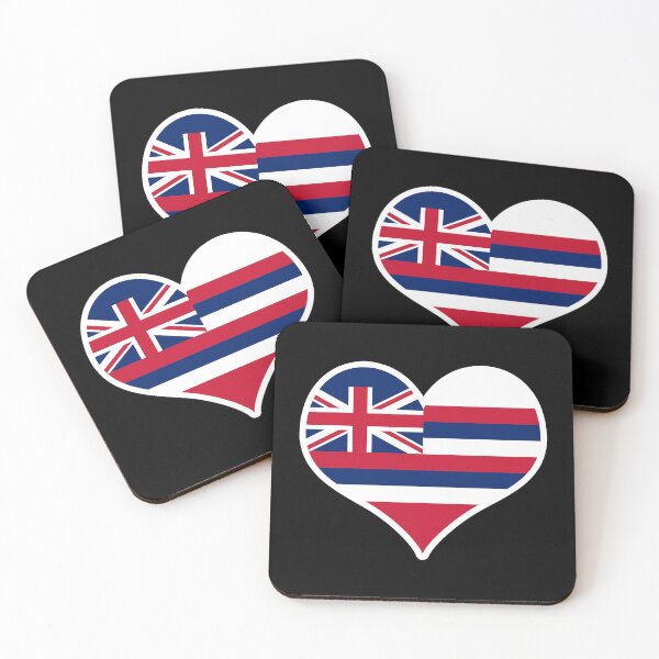 Item preview, Hawaii US State Flag Heart designed and sold by PKHalford.