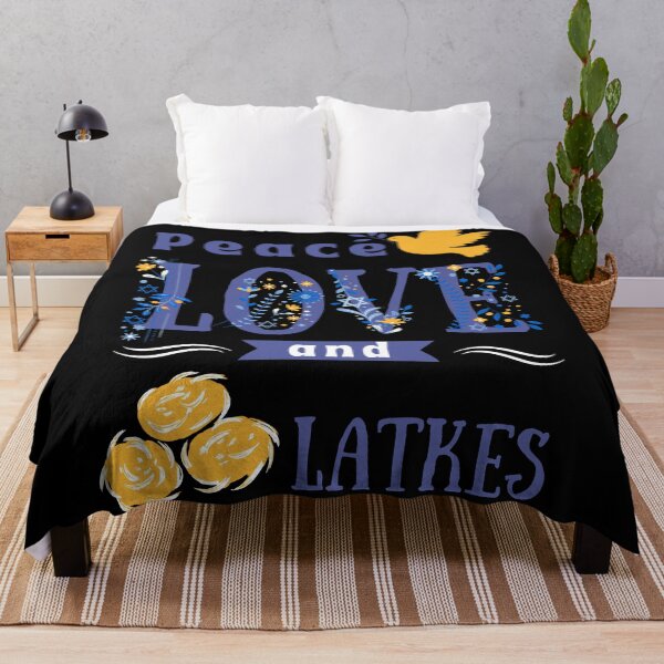 Item preview, Hanukkah, Jewish Holidays, Peace, Love and Latkes designed and sold by TeyMank.