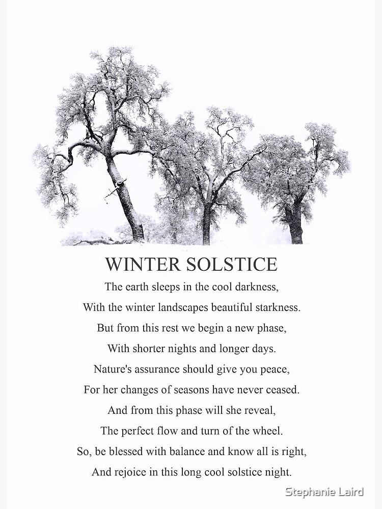Blessed Be The Winter Greenery Black - christmas