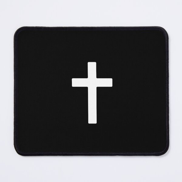 Item preview, Christian Cross Crucifix Black Background Jesus Bible Church designed and sold by PassionFury.