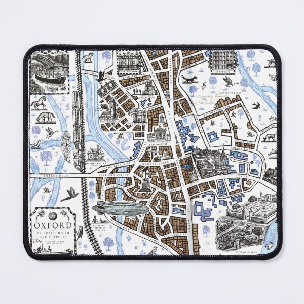 Item preview, The Map of Lyra's Oxford  designed and sold by Verudam.
