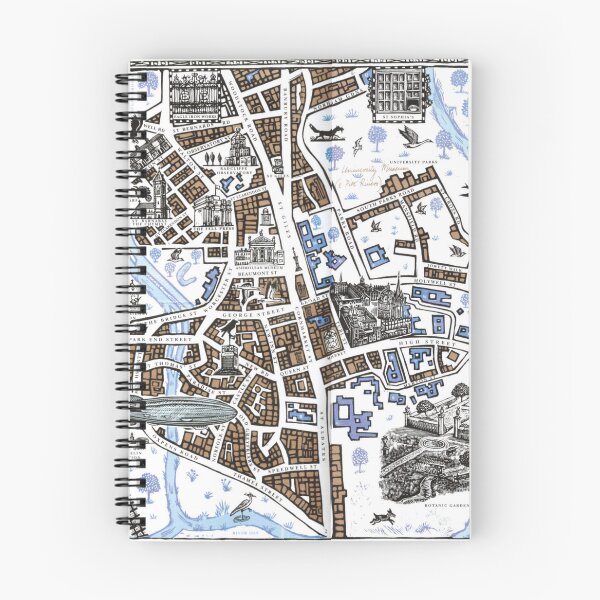 Item preview, The Map of Lyra's Oxford  designed and sold by Verudam.