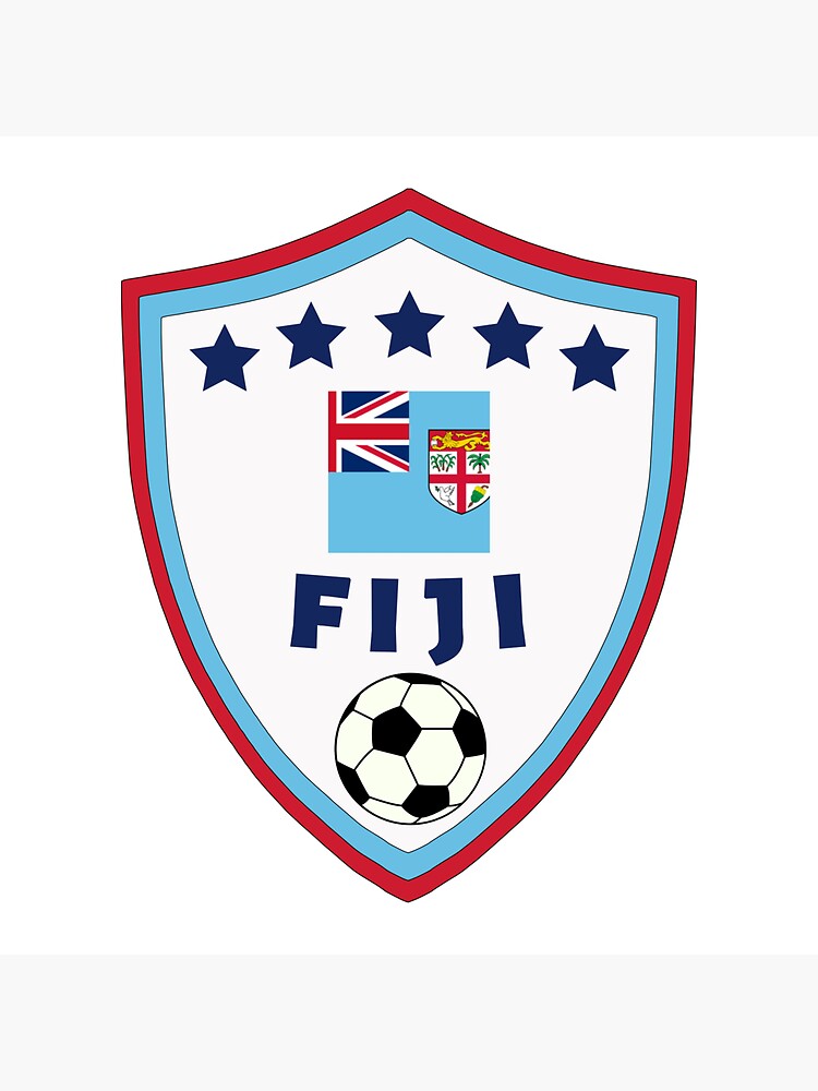 "Fiji Football Team" Sticker for Sale by Footballunite | Redbubble