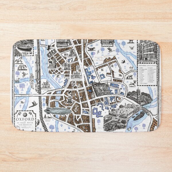 Item preview, The Map of Lyra's Oxford  designed and sold by Verudam.
