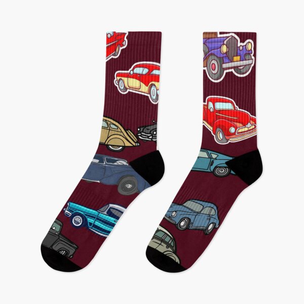 Item preview, Color Classic Car Pattern  designed and sold by MistyMorningsOR.
