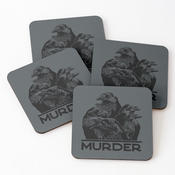 Item preview, Murder - Of Crows designed and sold by happynerdyshirt.