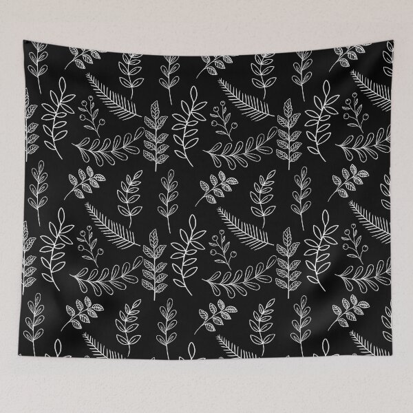 Item preview, Boho Leaves Line Drawing designed and sold by PeachesMommy.