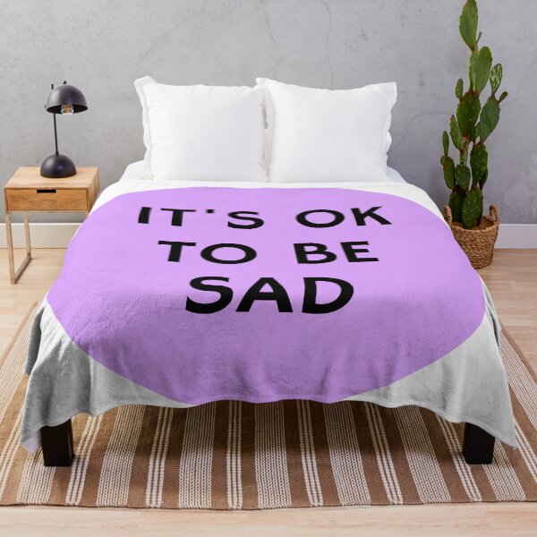 Item preview, OK to be sad - mental health support designed and sold by Inspirationmotivation.