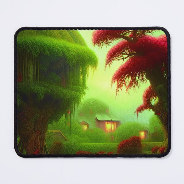 Item preview, Magical Cottage tree house In a Greenary Landscape, Beautiful Nature designed and sold by NatureFood.