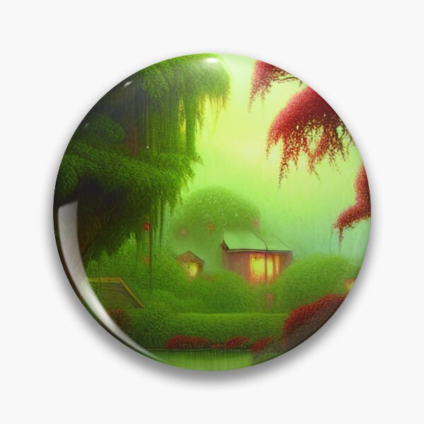 Item preview, Magical Cottage tree house In a Greenary Landscape, Beautiful Nature designed and sold by NatureFood.