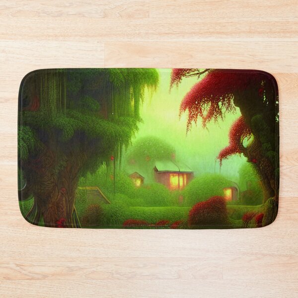 Item preview, Magical Cottage tree house In a Greenary Landscape, Beautiful Nature designed and sold by NatureFood.