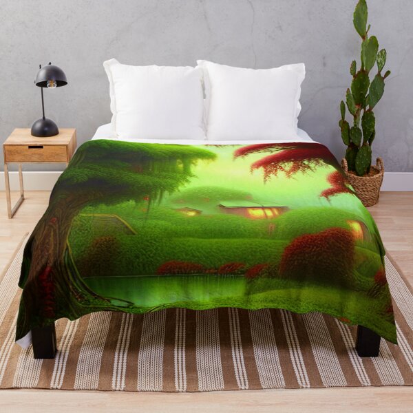 Item preview, Magical Cottage tree house In a Greenary Landscape, Beautiful Nature designed and sold by NatureFood.