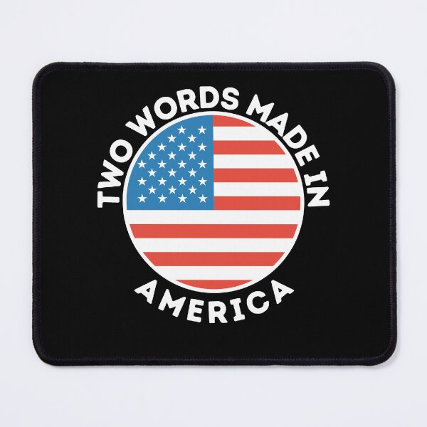 Item preview, Two Words Made In America designed and sold by OneDayCollected.