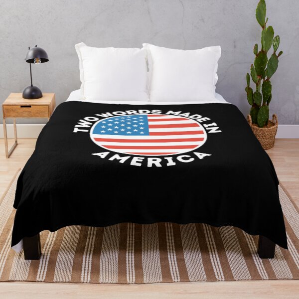 Item preview, Two Words Made In America designed and sold by OneDayCollected.