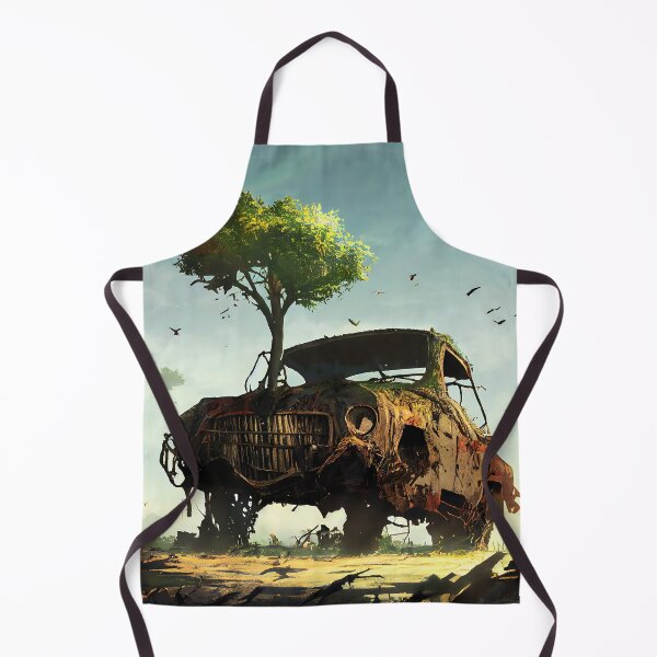 Item preview, Overgrown Hot Rod in a Postapocalyptic World, a perfect gift for all American Hot Rod fans #14 designed and sold by RodZnRoll.