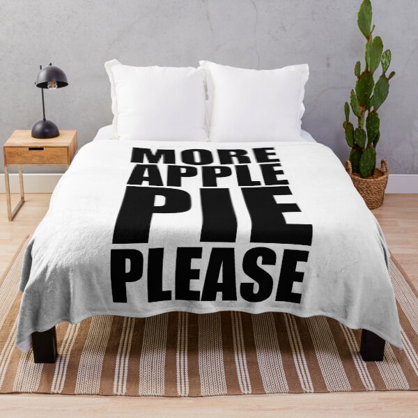 Item preview, MORE APPLE PIE PLEASE Holiday Funny Food Design Thanksgiving Christmas designed and sold by PuddleMart.