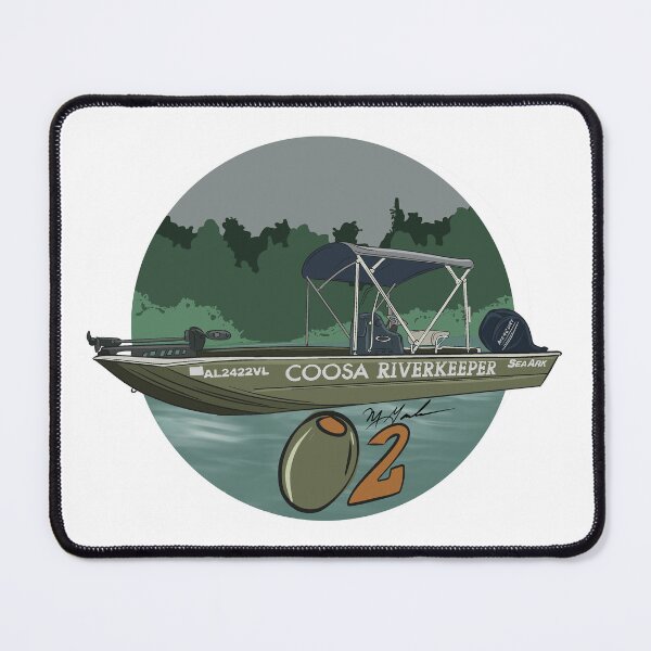 Item preview, Coosa River Keeper Boat Olive 2 designed and sold by Michael Garber.