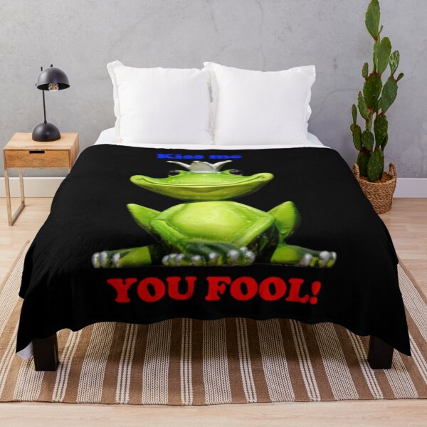Item preview, Kiss Me You Fool Frog designed and sold by wravelo.