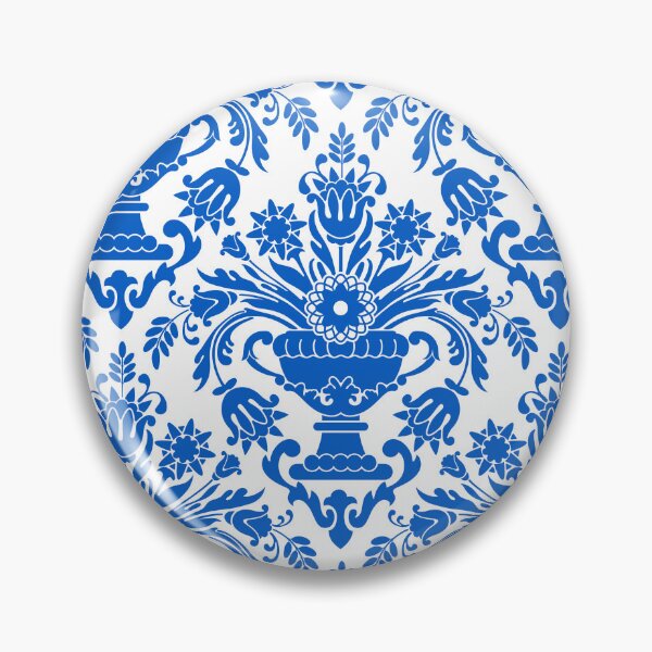 Item preview, Antique Blue Wallpaper designed and sold by WoodenT.
