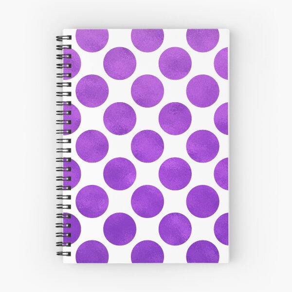 Item preview, Vivid Gloss Polka Dots - Bright Violet Purple designed and sold by gjsart.