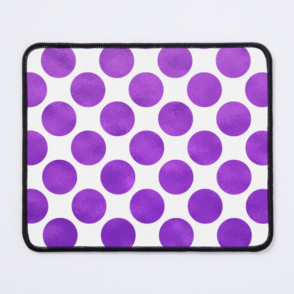 Item preview, Vivid Gloss Polka Dots - Bright Violet Purple designed and sold by gjsart.