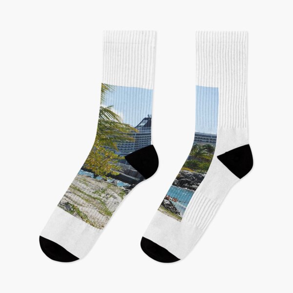 Item preview, Cruise Ship On Ocean Cay designed and sold by GloriaGranat.
