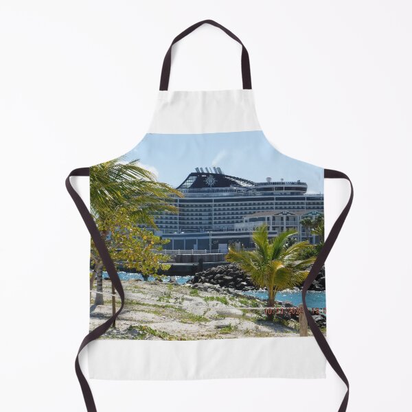 Item preview, Cruise Ship On Ocean Cay designed and sold by GloriaGranat.