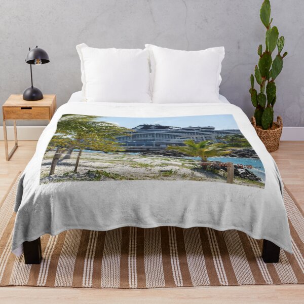 Item preview, Cruise Ship On Ocean Cay designed and sold by GloriaGranat.