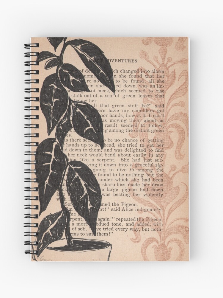 Cuaderno de espiral «Herbario o oración botánica» de rowenamurillo |  Redbubble