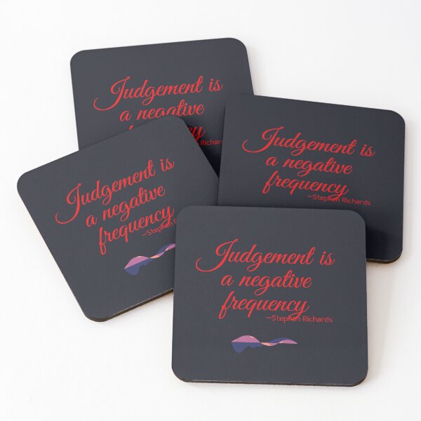 Item preview, 'Judgement is a negative frequency' - Stephen Richards designed and sold by Rechtop.