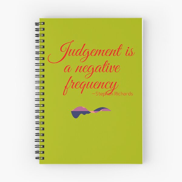 Item preview, 'Judgement is a negative frequency' - Stephen Richards designed and sold by Rechtop.