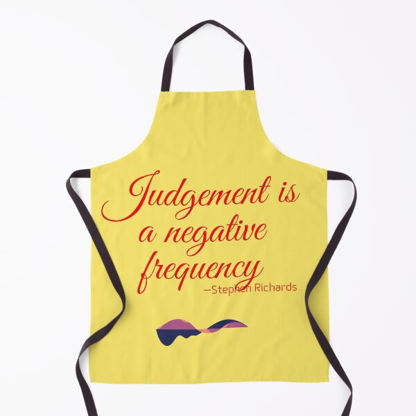 Item preview, 'Judgement is a negative frequency' - Stephen Richards designed and sold by Rechtop.
