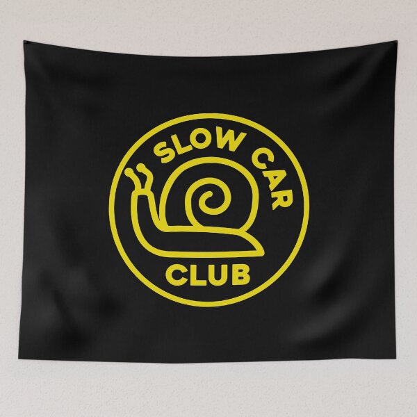Item preview, Slow Car Club - Yellow designed and sold by ApexFibers.