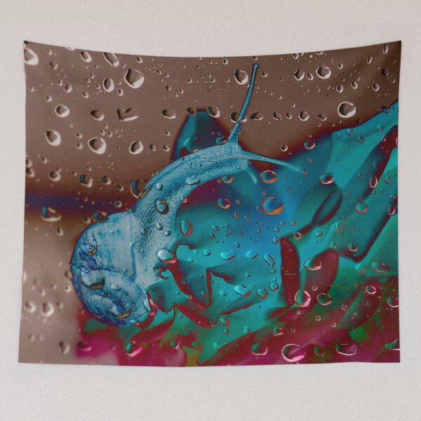 Item preview, Raindrops - Garden Snail I designed and sold by Alius Imago.