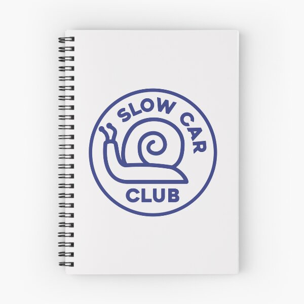 Item preview, Slow Car Club - Blue designed and sold by ApexFibers.