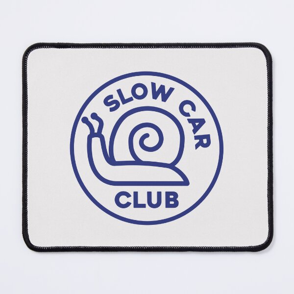 Item preview, Slow Car Club - Blue designed and sold by ApexFibers.