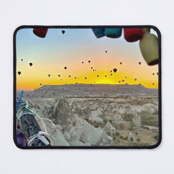 Item preview, Goreme, Turkey Cappadocia Balloons and Fairy Chimneys designed and sold by ktmobrien.