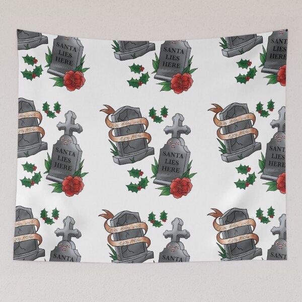 Item preview, Here lies Sante Claus designed and sold by Jesanns.